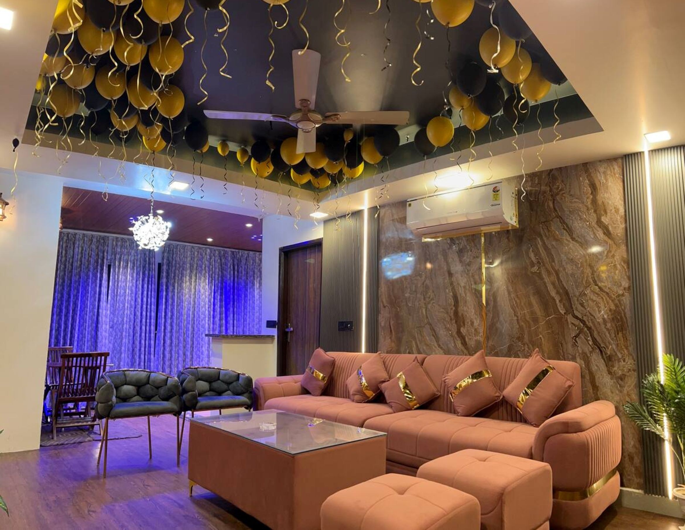 Crystal Clear Penthouse Apartment Bedrooms Ideas Reference: 2Bhk Crystal Cove Penthouse 𝗕𝗢𝗢𝗞 Jaipur Apartment