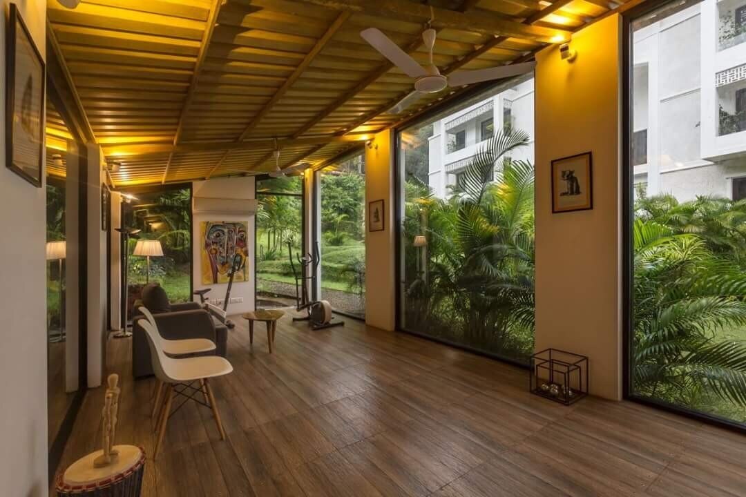 Lux 2bed apartment by Masaya Stays,North Goa 𝗕𝗢𝗢𝗞 Goa Apartment