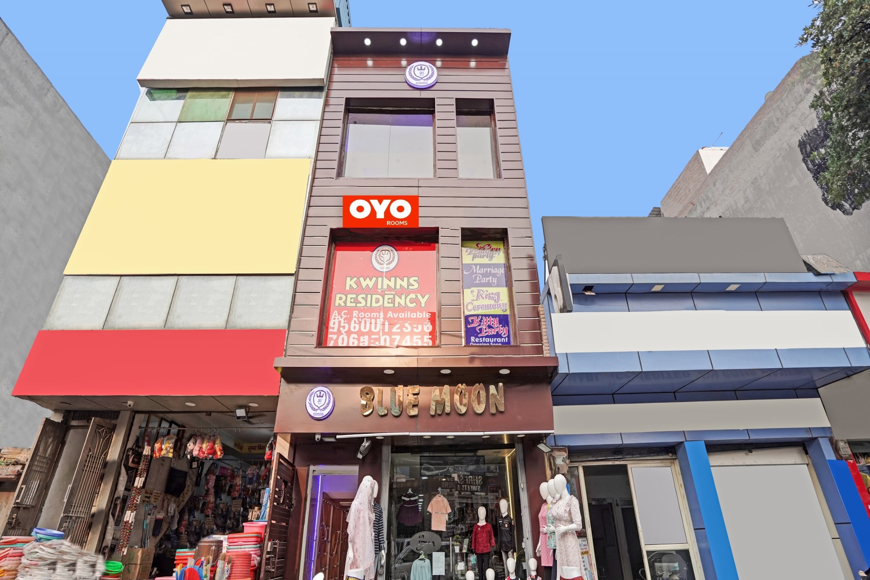 OYO Flagship 70245 Kwins Residency - Restaurant