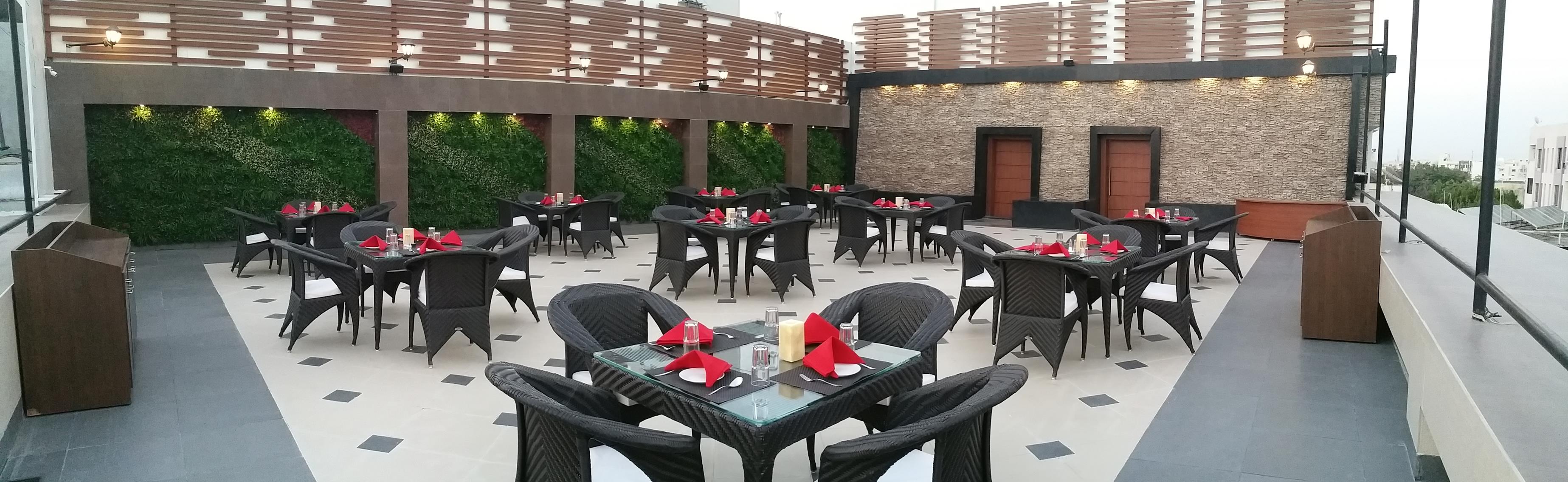 360 The Rooftop Restaurant — rooftop, evenings only, city views