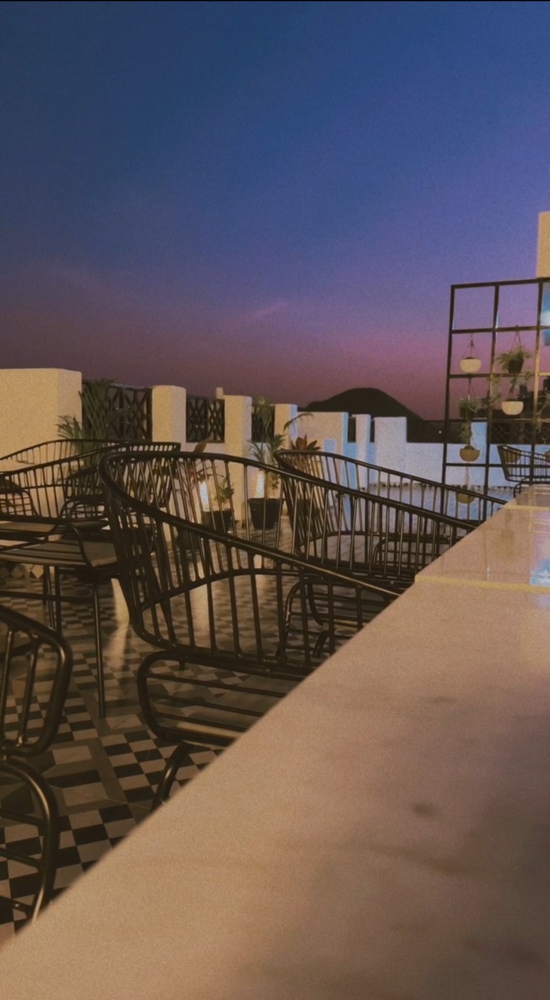 Hotel sun-inn rooftop restaurant