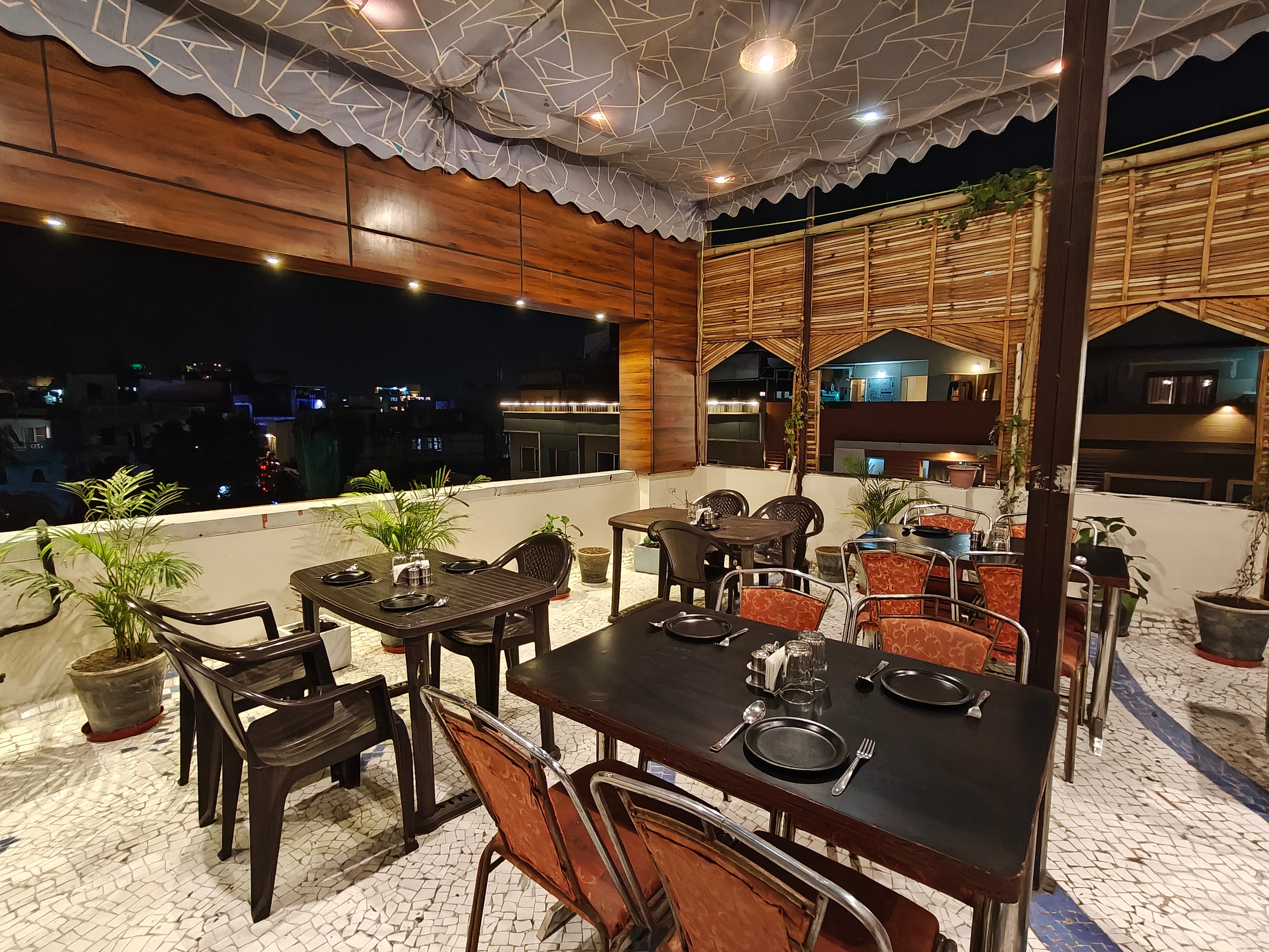 Pure Vegetarian Rooftop Restaurant