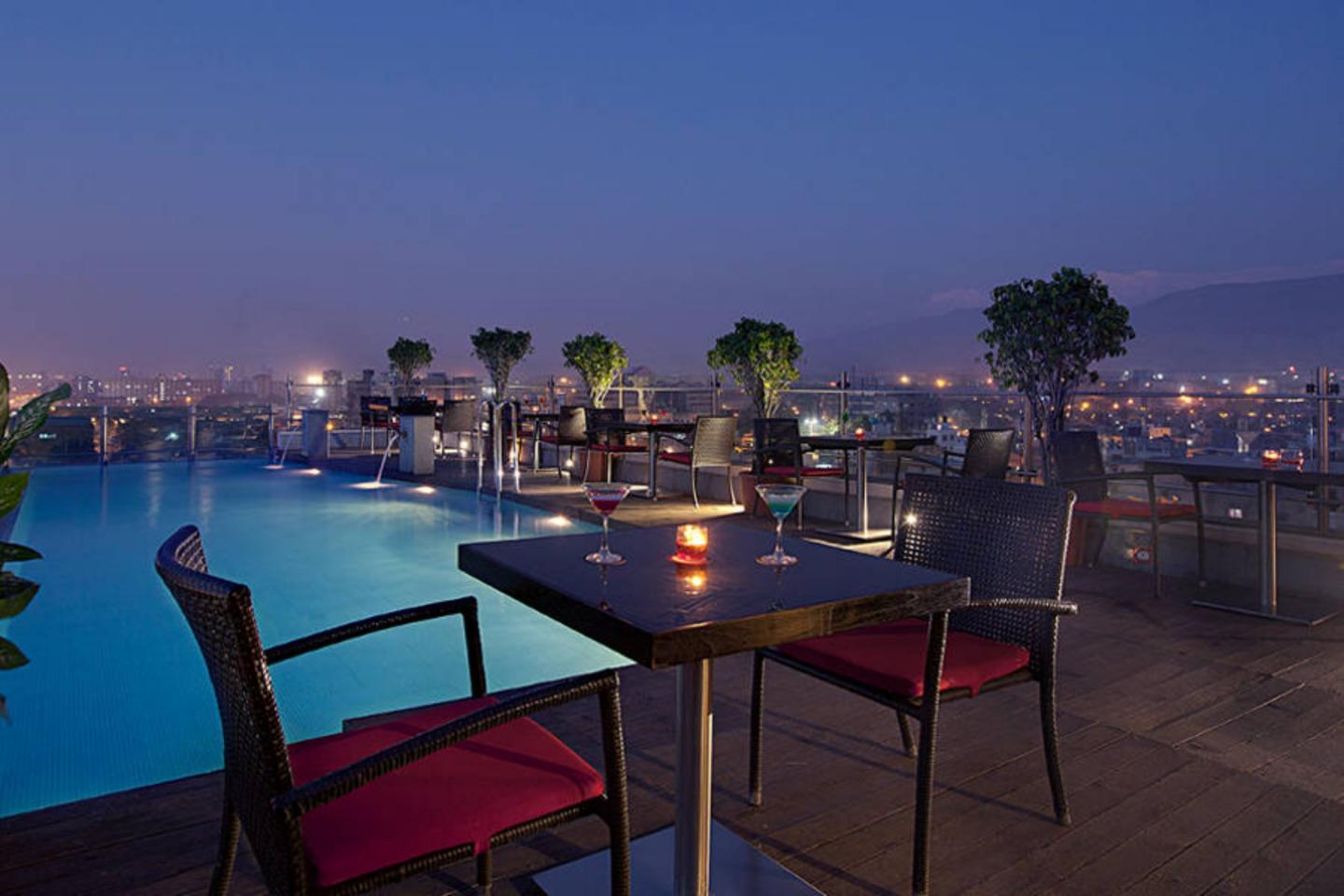 Rooftop restaurant