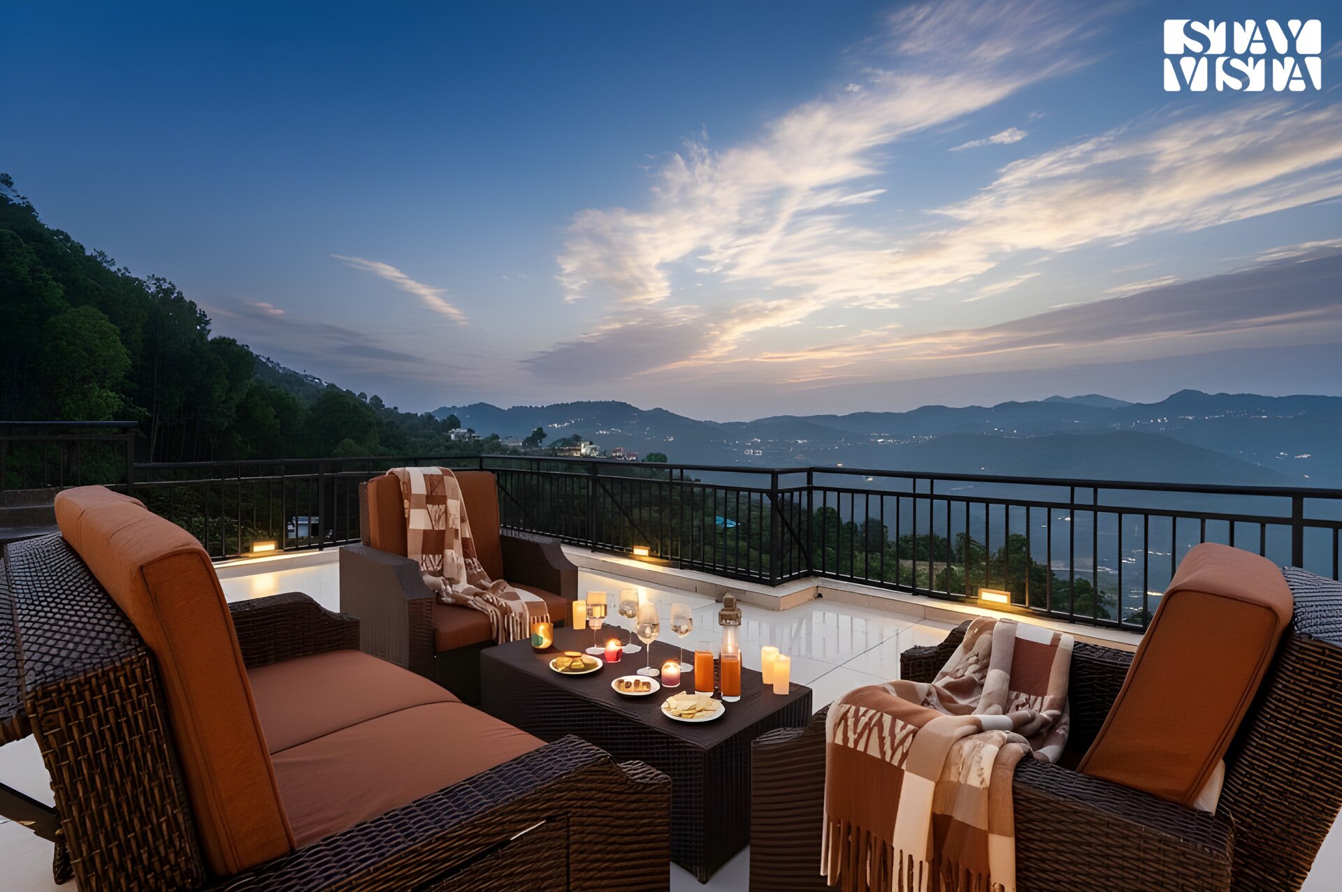 StayVista at Vue de Raga @ Raga Living 𝗕𝗢𝗢𝗞 Kasauli Apartment