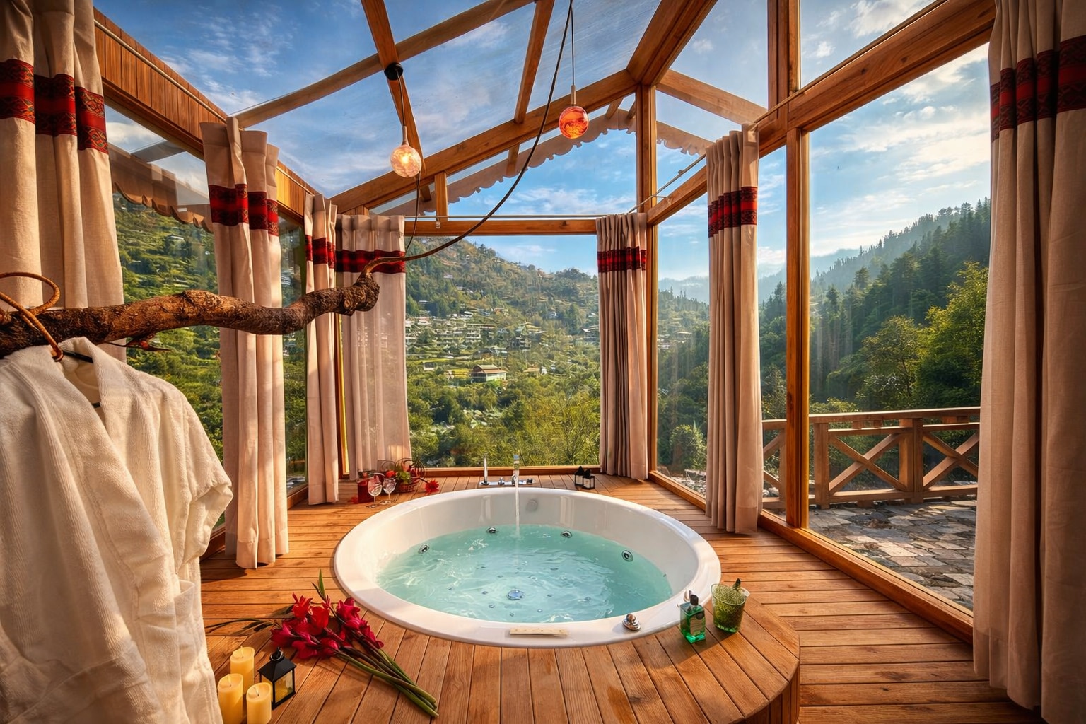 6746 Button Rd Cabinora Treehouse Jibhi | 400m from Main Rd, Jibhi Start From AED 405 ...