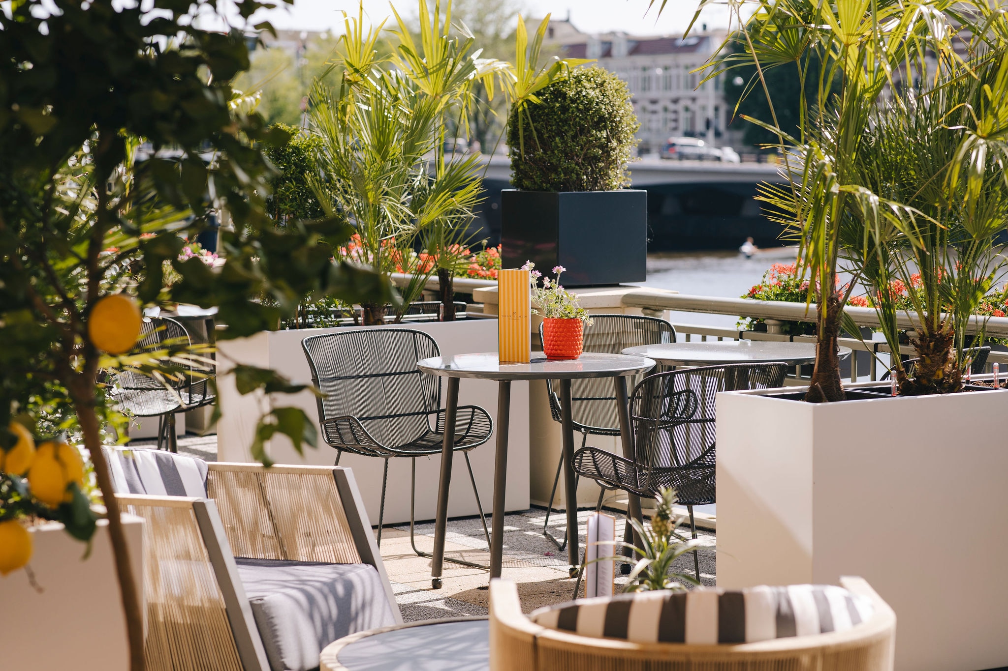 The Spritz Garden at The Amstel