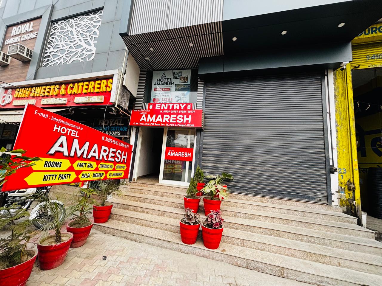 Hotel Amaresh 𝗕𝗢𝗢𝗞 Panipat Hotel