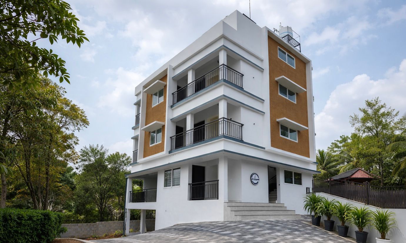 JK Homes Executive 2BHK | 10 Min to Rajagiri 𝗕𝗢𝗢𝗞 Cochin Apartment