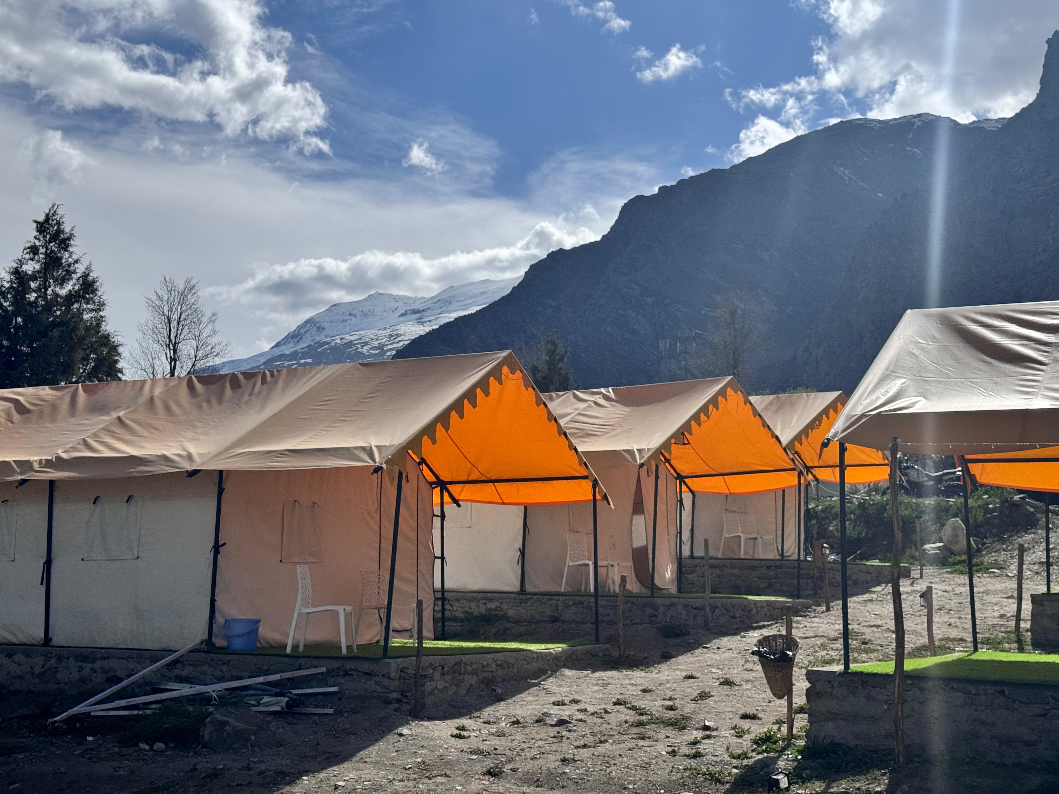 Sitaram Riverside Luxury Camping In Jispa 𝗕𝗢𝗢𝗞 Lahaul Camp