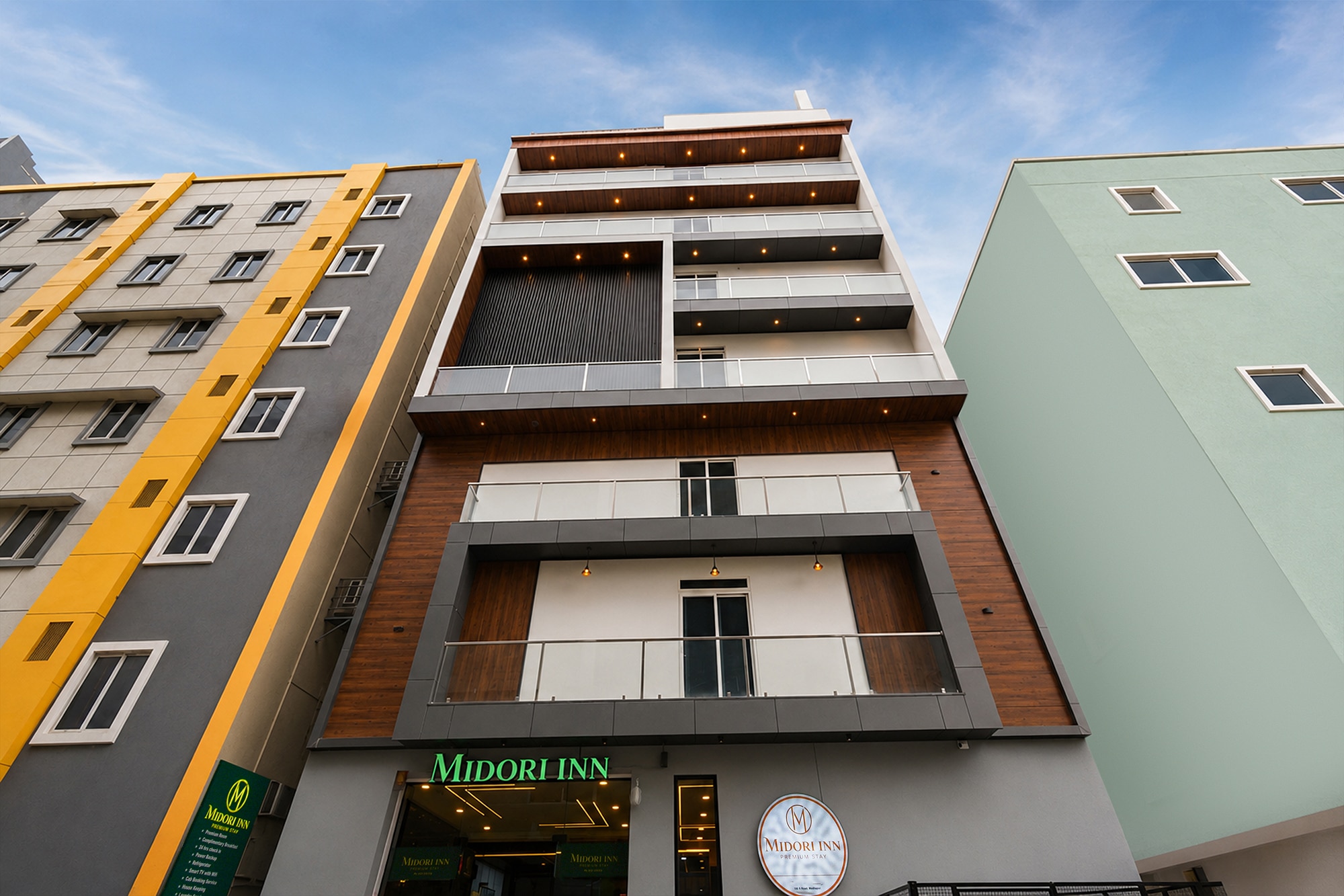 Midori Inn FabHotel Midori Inn- Nr. Cyber Towers - HITECH City 𝗕𝗢𝗢𝗞 Hyderabad Hotel