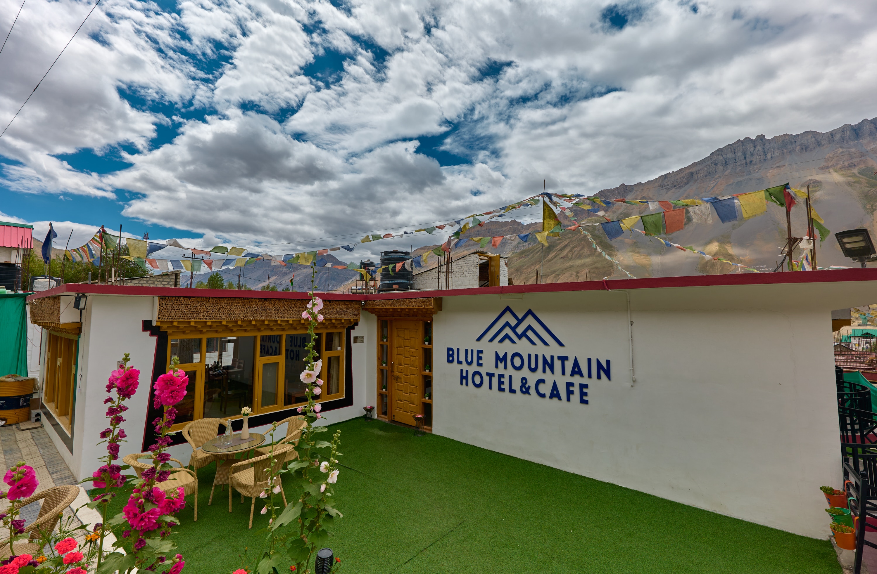 Address of Blue Mountain Hotel & Cafe Spiti, Blue Mountain Hotel & Cafe  Location, Hotel in Spiti