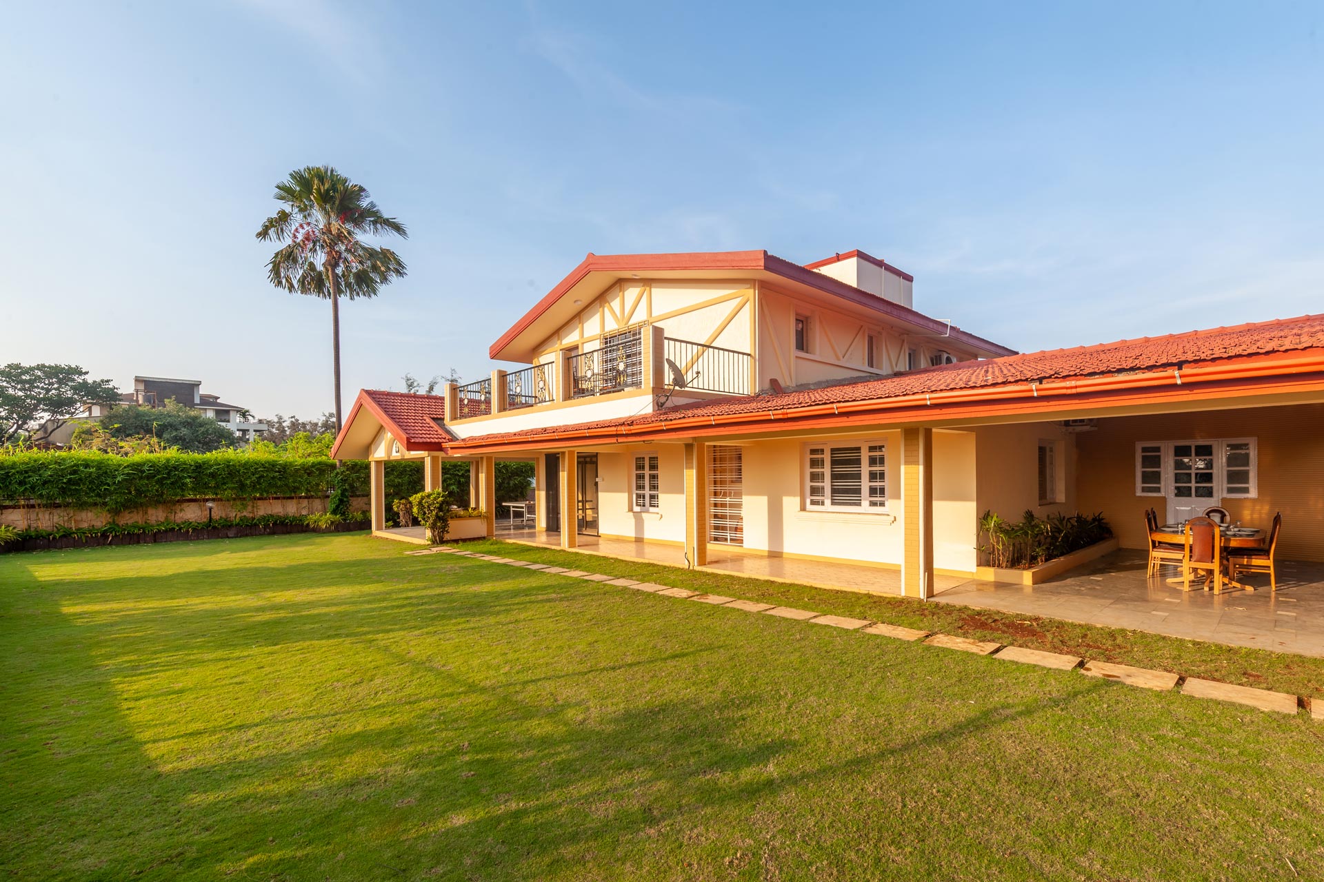 StayVista | V Square 5BHK Pool Villa - Tap to explore photos