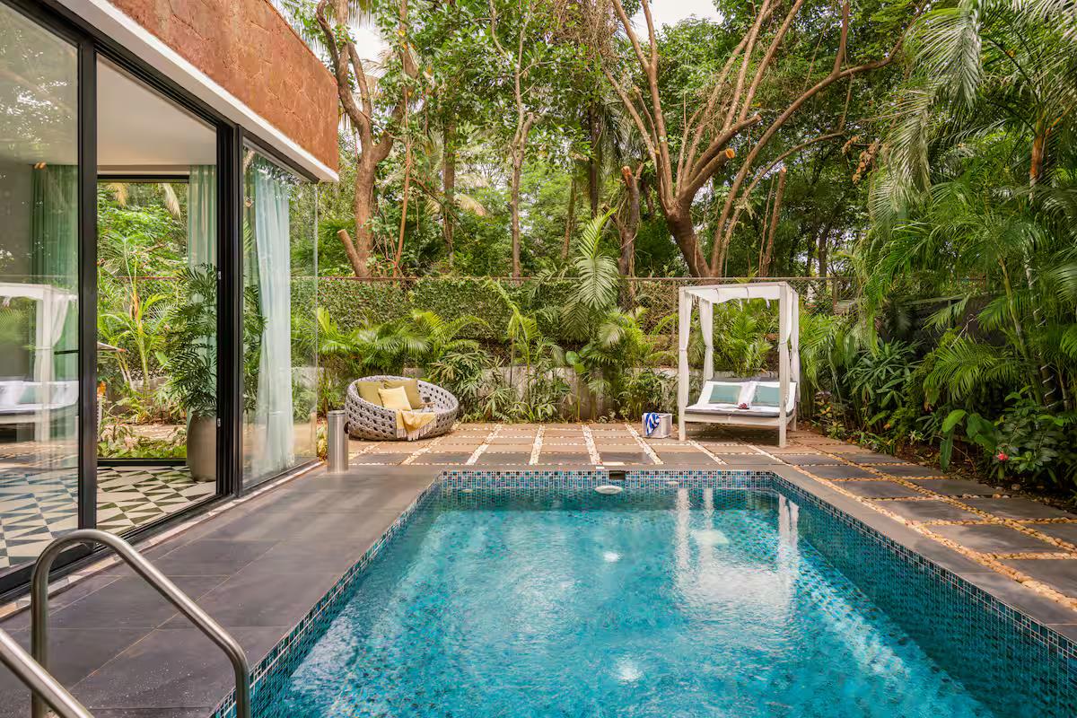 TBK VILLAS 15,VAGATOR,WITH PVT POOL 𝗕𝗢𝗢𝗞 Goa Villa