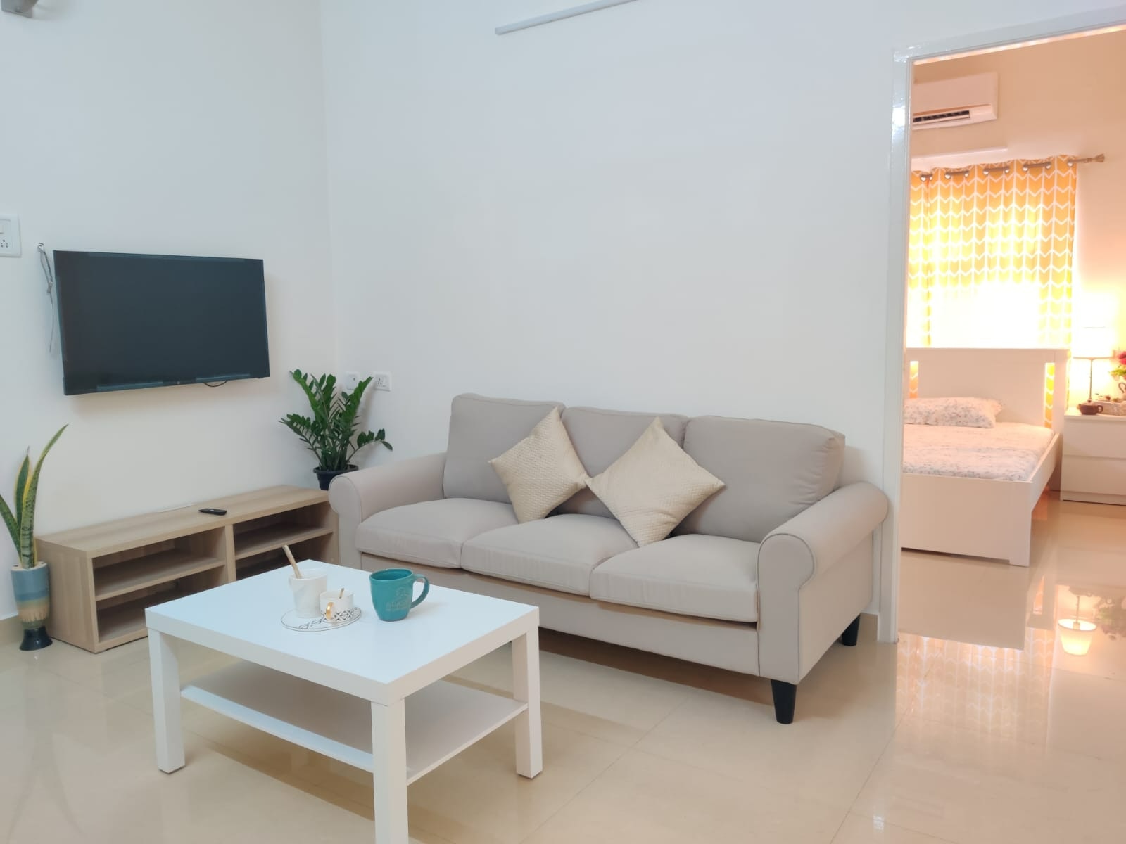Cozy Nook 3BHK @ Virugambakkam 𝗕𝗢𝗢𝗞 Chennai Apartment