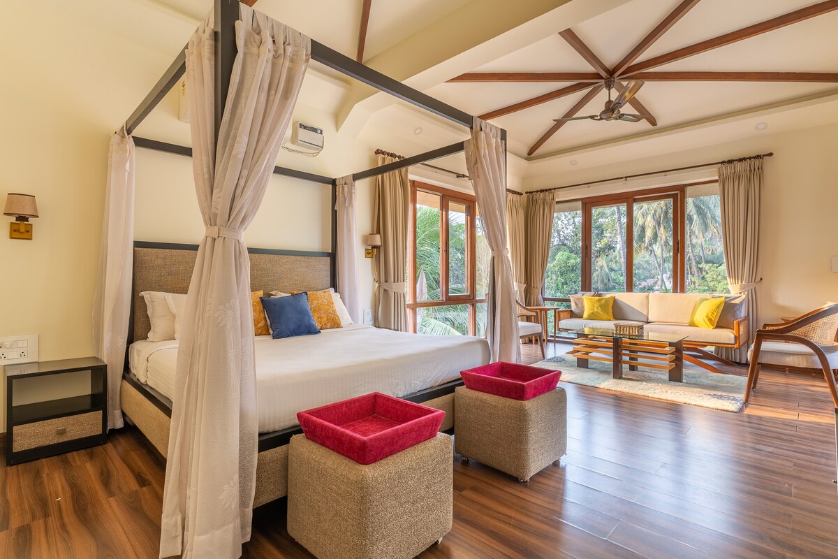 Budh Villa by Serai Villas 4BHK Calangute ๐๐ข๐ข๐ Goa Villa