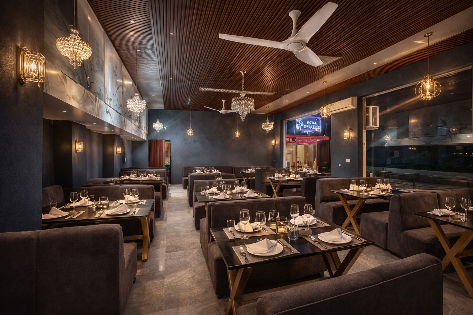 trishul inn AC restaurent