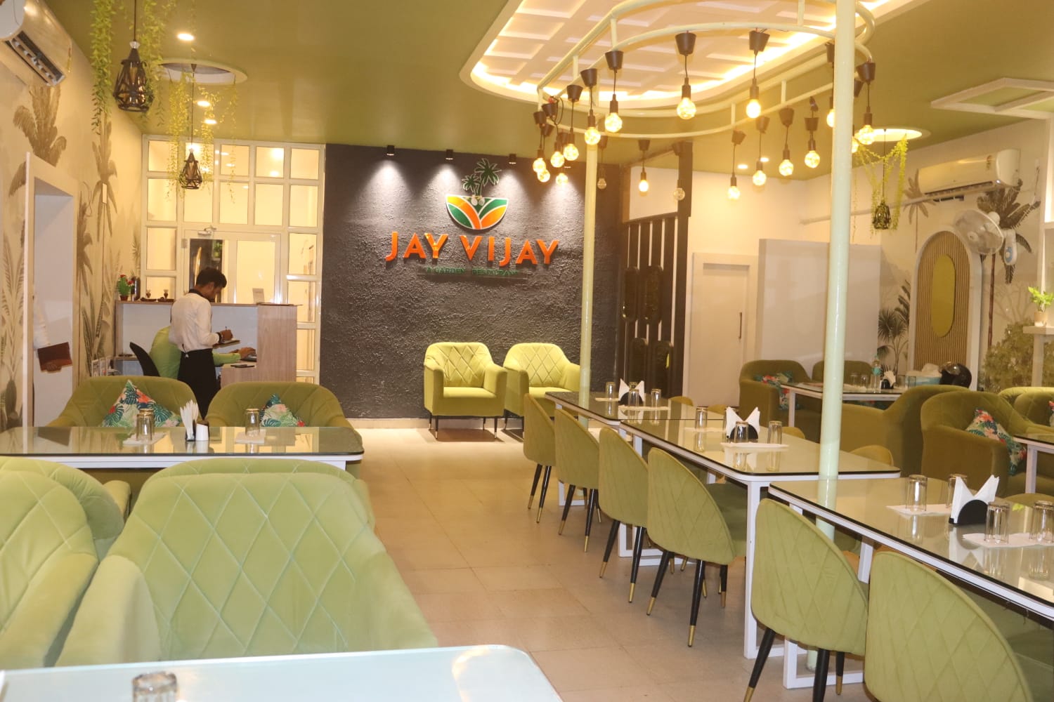 Jay Vijay , A Garden restaurant