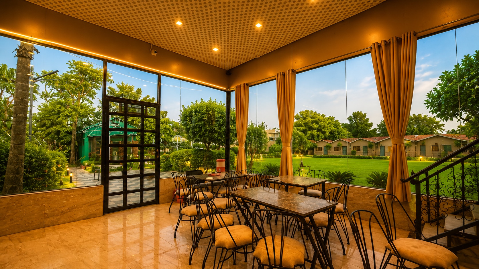 Glasshouse restaurant