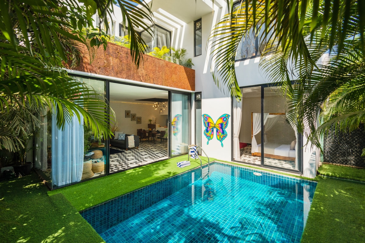 TBK VILLAS 10,VAGATOR,WITH PVT POOL 𝗕𝗢𝗢𝗞 Goa Villa