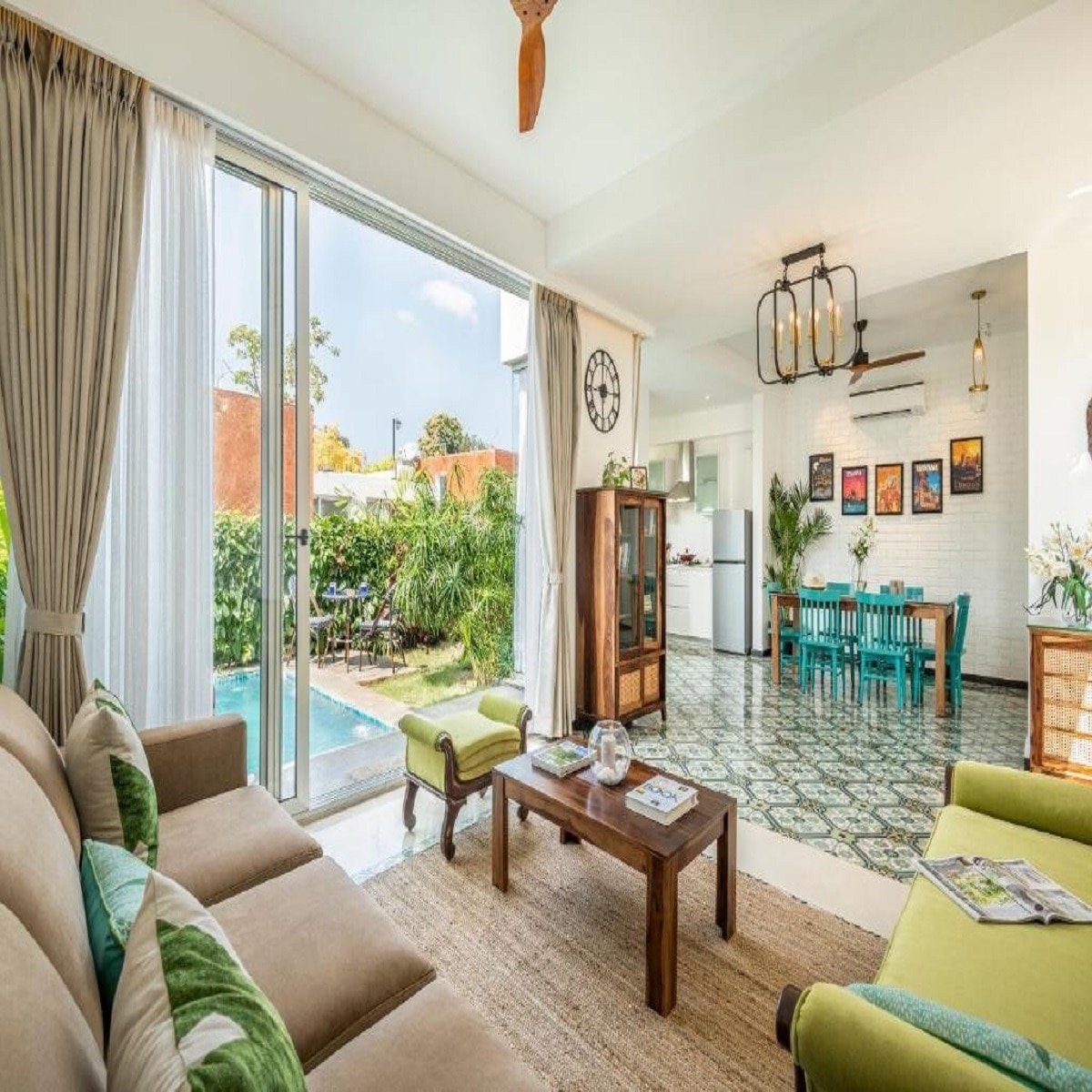 Hireavilla | Sol - 2BHK Villa with Private pool in Anjuna ππ’π’π Goa Villa