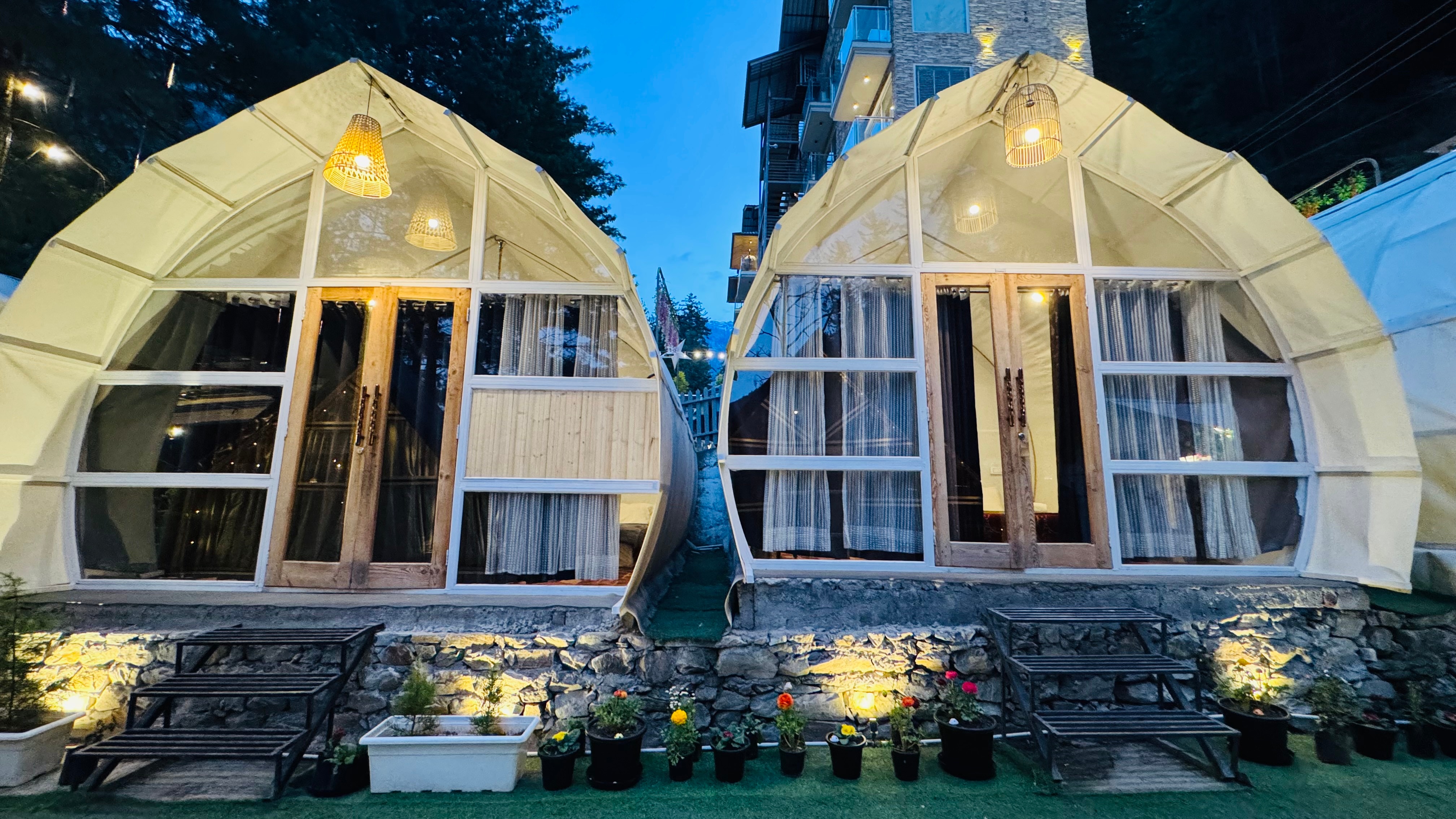 River Raaga Kasol Riverside Huts 𝗕𝗢𝗢𝗞 Kasol Cottage
