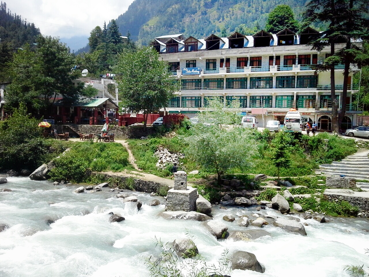 Sa Manali Inn Address of Satkar Residency - Riverside Old Manali - Hotel in Manali