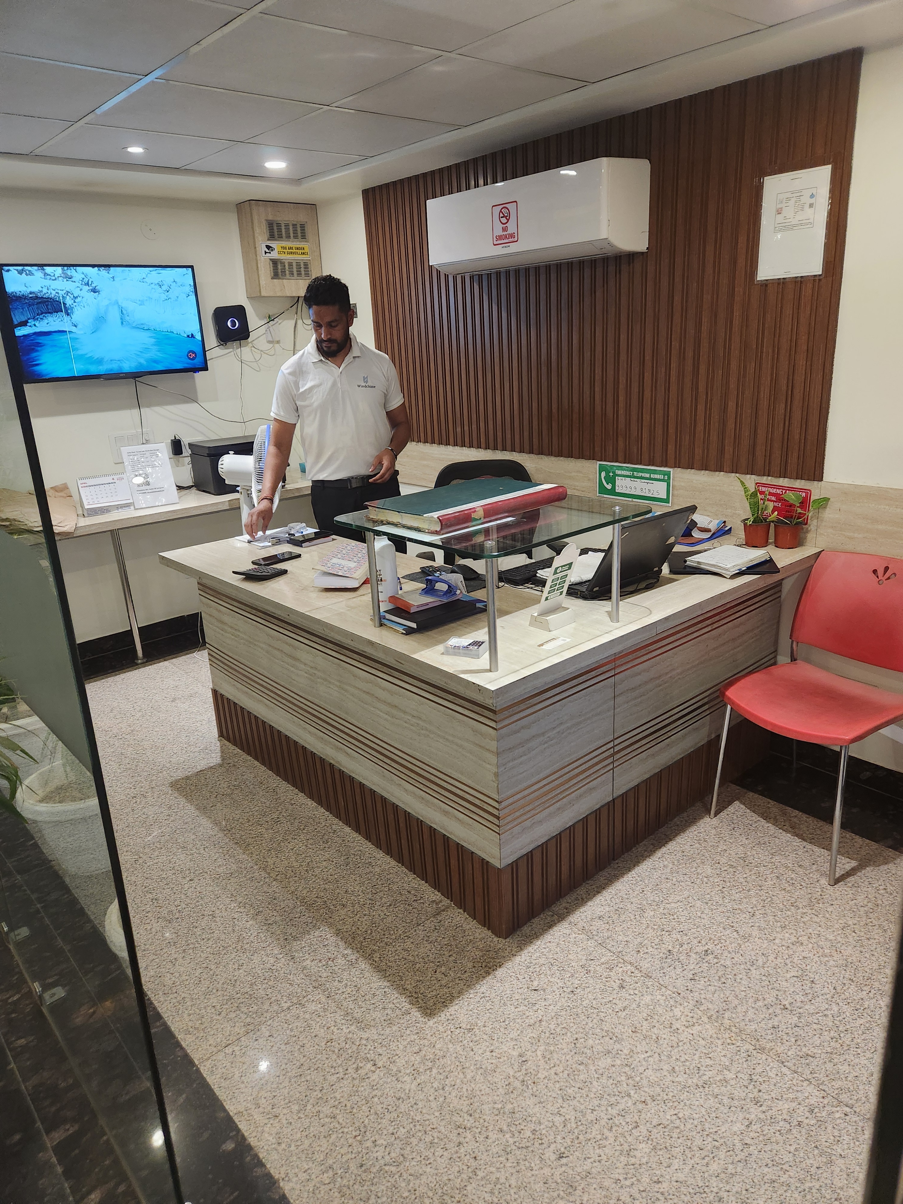 In room dining