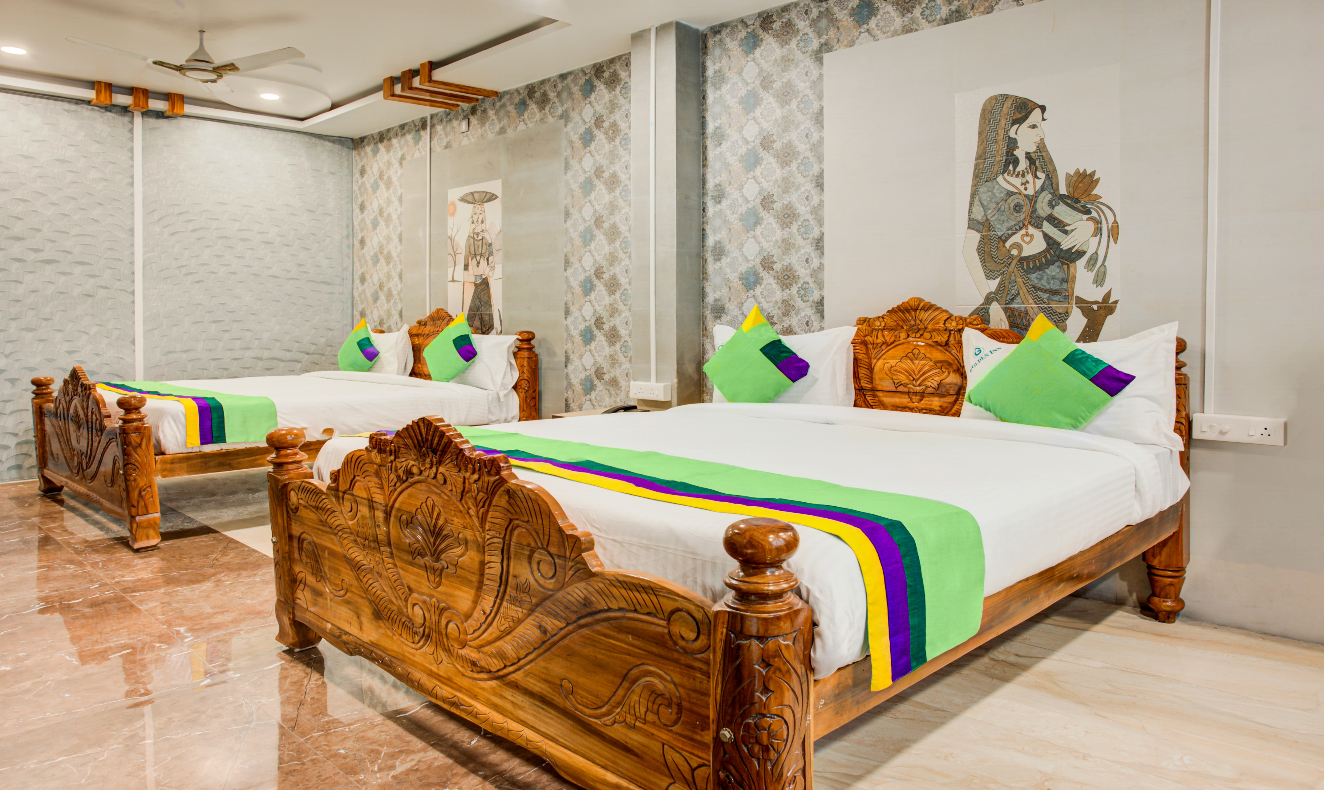 Treebo 7 Inn Treebo Golden Inn, 700 Mtrs From Promenade Beach Hotel Pondicherry ...