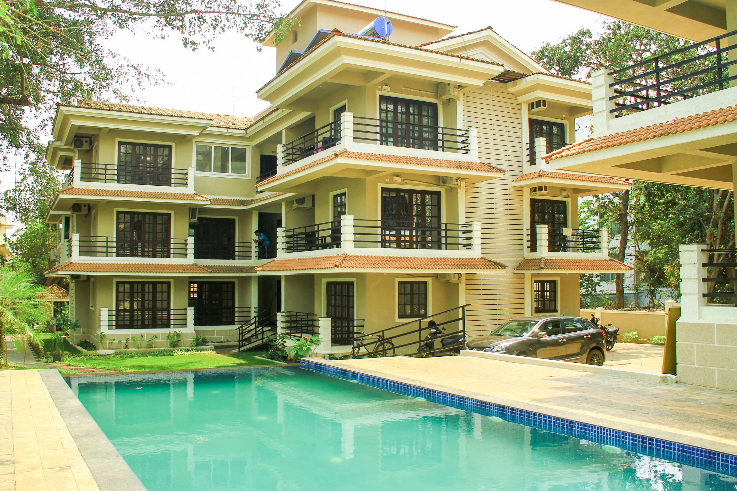 Rooms of Woodside Retreat Apartments Baga - Goa Hotel on Goibibo