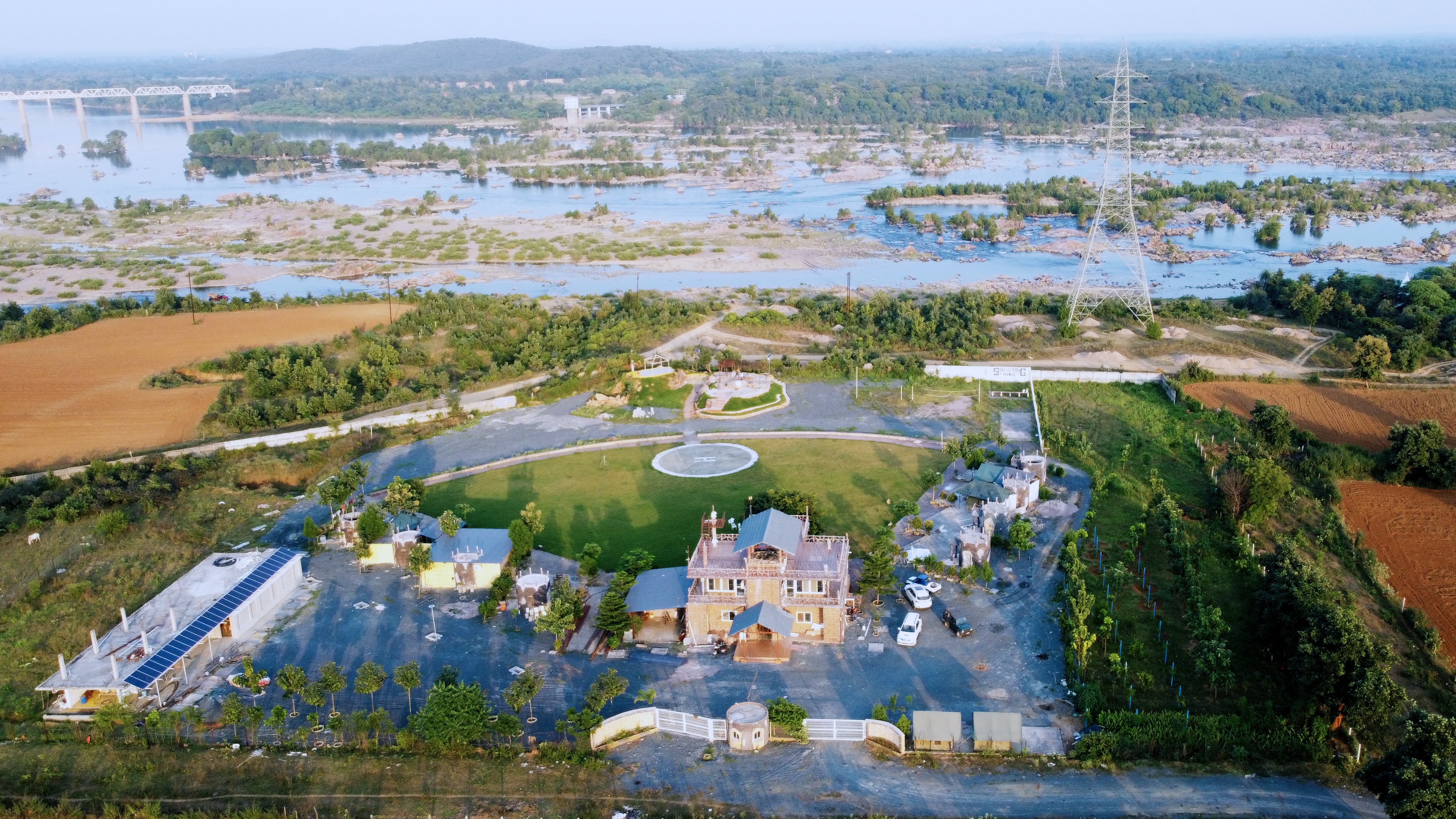 The ARC Riverside 𝗕𝗢𝗢𝗞 Orchha Farm House
