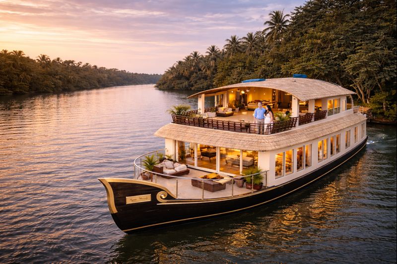 Kerala backwater houseboat