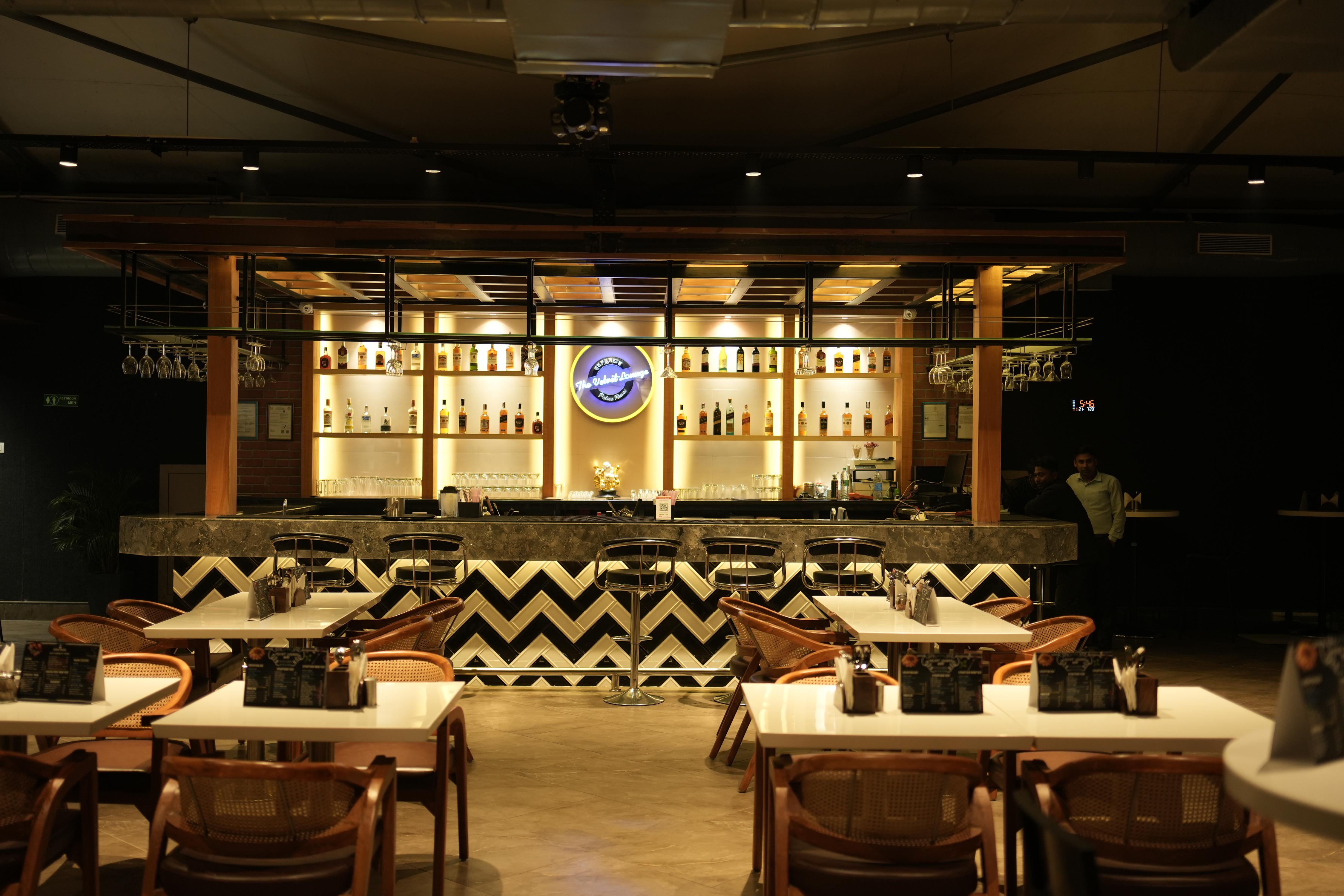 The velvet lounge