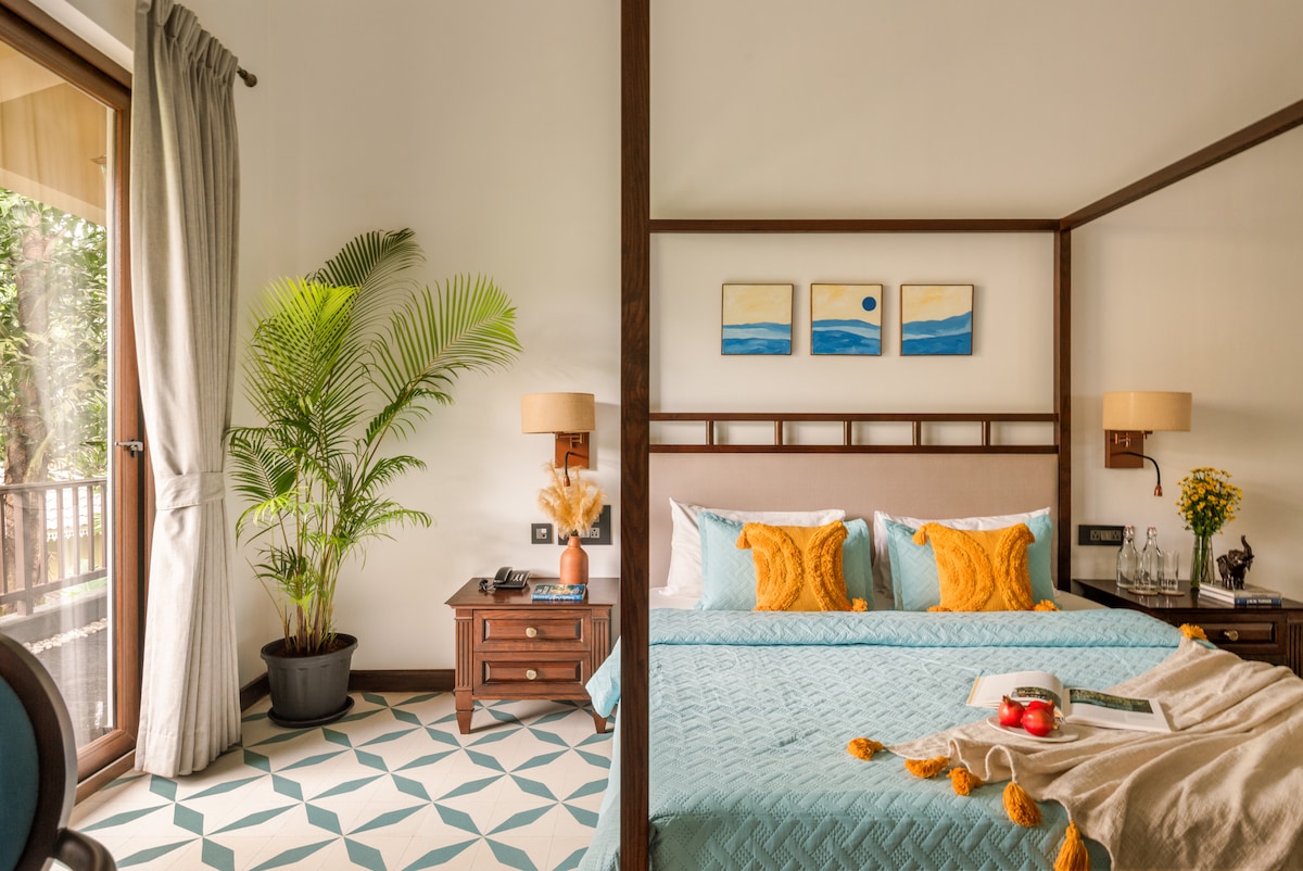 TBK VILLAS ENCHAANTO,VAGATOR,WITH PVT POOL 𝗕𝗢𝗢𝗞 Goa Villa