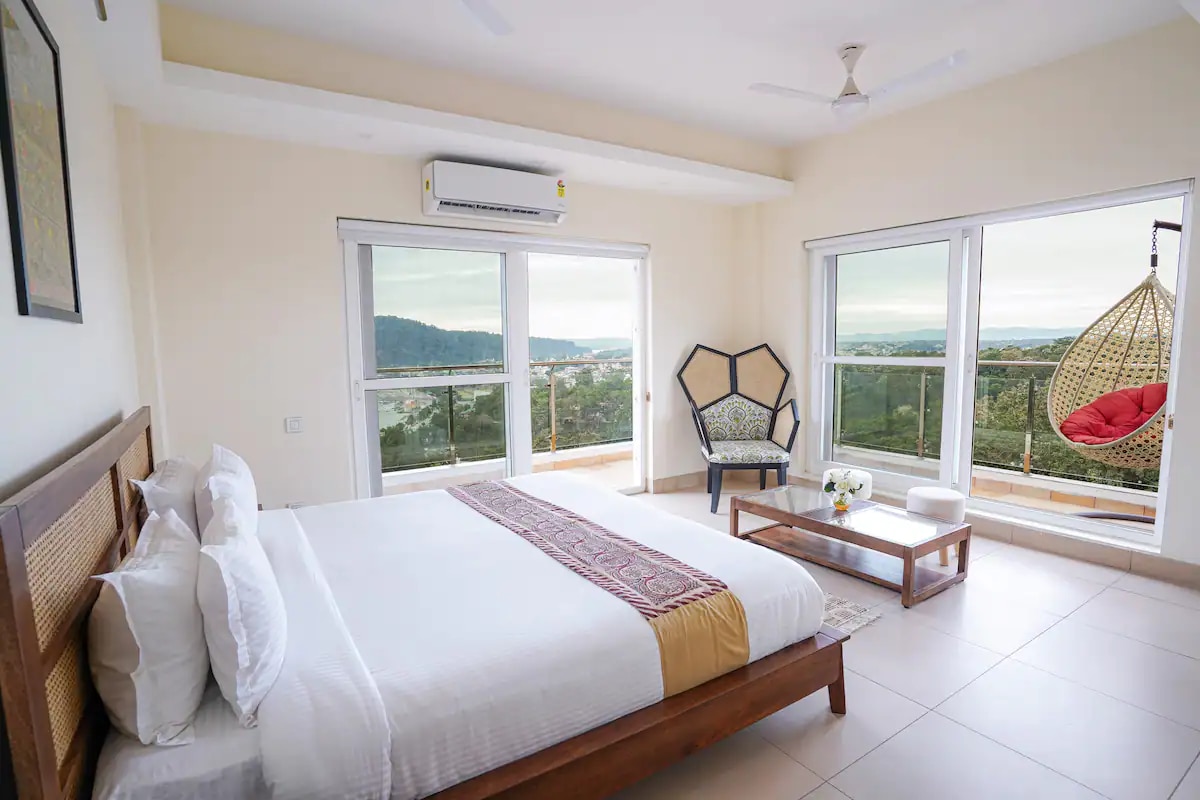 View of Penthouse at Golden Healing Journeys Apartment Rishikesh - Reviews ...