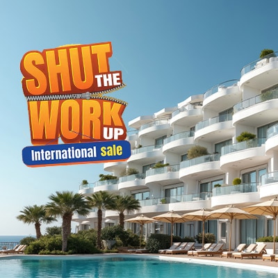 Up to 40% OFF* on International Hotels! 