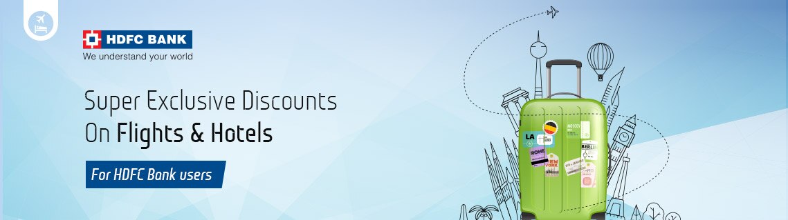 Goibibo coupons hdfc