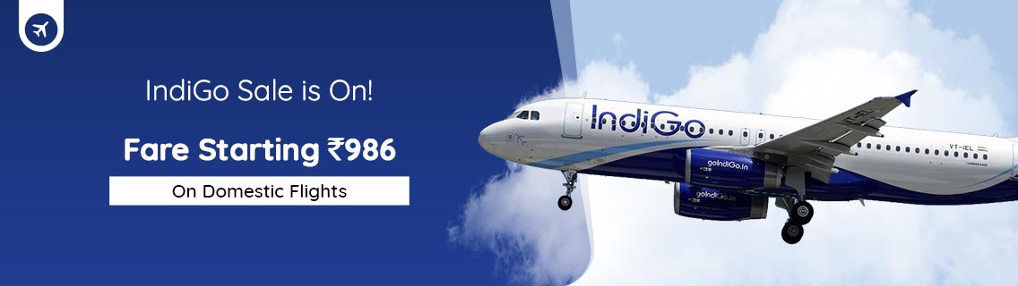 Indigo one time low fare Clearance