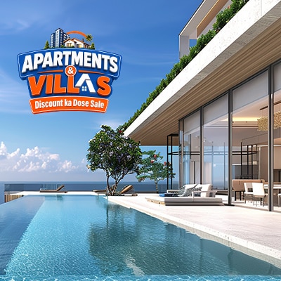 Apartments & Villas @ 45% OFF*!