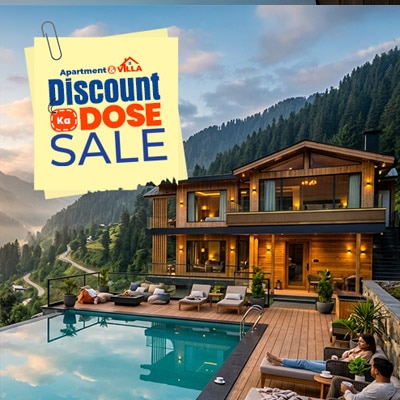 Up to 45% OFF* on Apartments & Villas!