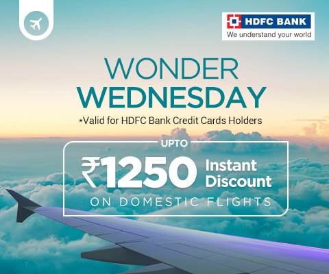 Flight disxount on make my trip forex hdfc card